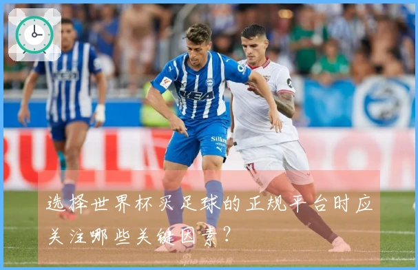 选择世界杯买足球的正规平台时应关注哪些关键因素？